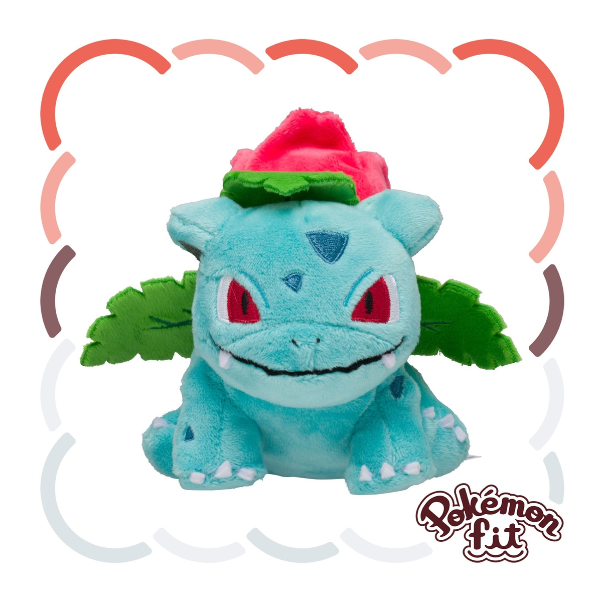 Pokémon Fit Ivysaur — Pelúcia Pokémon Center