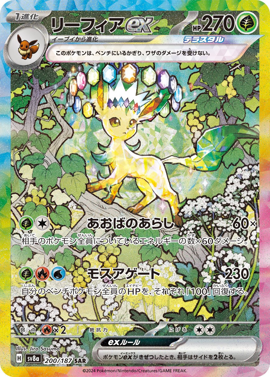 Leafeonex SAR SV8a 200/187